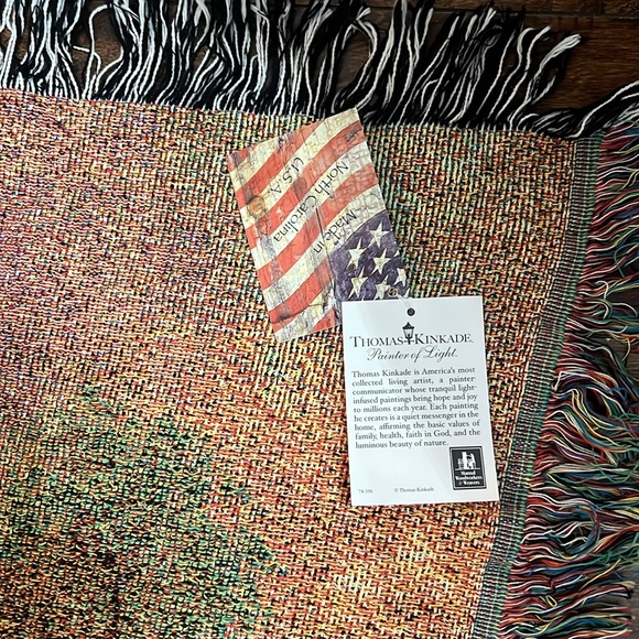 Thomas Kincaid throw NWT - Picture 4 of 7